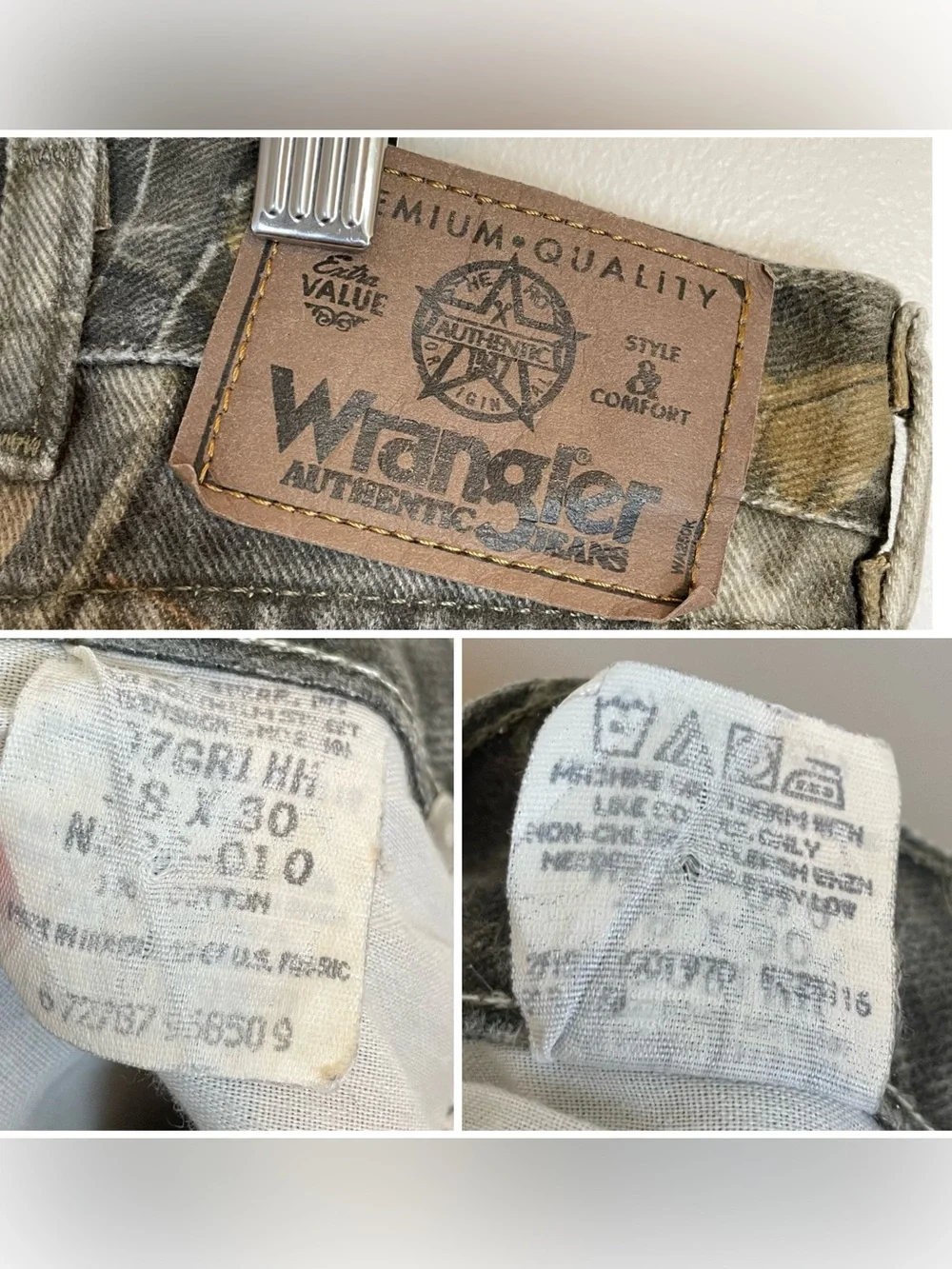 Wrangler waist 37